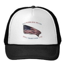 tropas patrióticas de la ayuda gorras de camionero