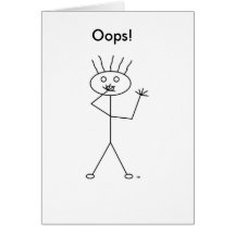 ¡Trottel, Oops! Tarjetón