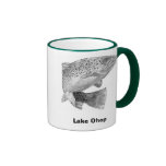 TRUCHA ARCO IRIS, lago Ohop, GoneFishin Taza De Café