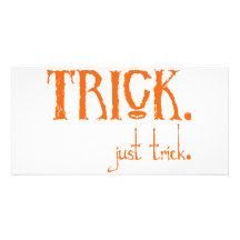 Truco - apenas truco tarjeta personal con foto