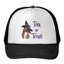 Truco (brindle) del galgo gorro de camionero