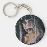 Truco o invitación llavero personalizado