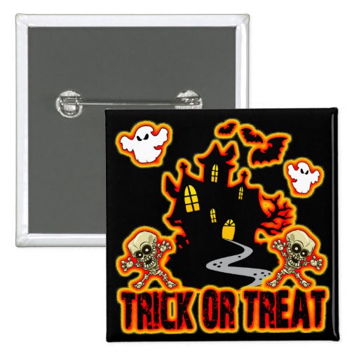 Truco o invitación pin