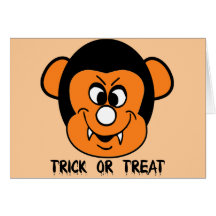 truco o invitación tarjetón