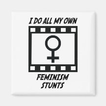 Trucos del feminismo imán para frigorifico