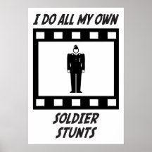 Trucos del soldado posters