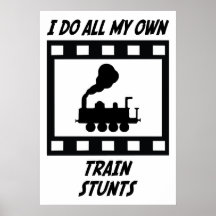 Trucos del tren poster