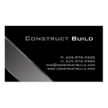 Trueque de la construcción de la tarjeta de visita