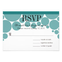 Trullo de RSVP del desfile del lunar Anuncio Personalizado