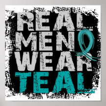 Trullo real del desgaste de hombres del cáncer ová posters