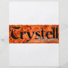 Trystell renacido flyer personalizado