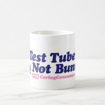 Tubos de ensayo, no taza de los conejitos tazas
