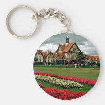 Tudor se eleva los jardines del gobierno, Rotorua Llaveros Personalizados