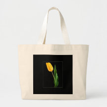 tulipán enorme del tote bolsa