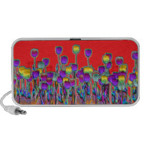 tulipanes altavoces