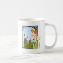 Tulipanes de Amsterdam Taza