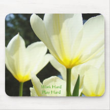 Tulipanes duros del mousepad de los regalos del ju tapetes de ratones