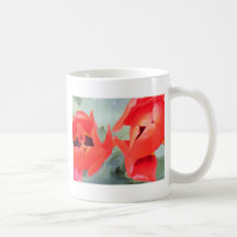 tulipanes impresionantes tazas