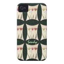 Tulipanes iPhone 4 Case-Mate Cobertura