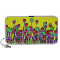 tulipanes altavoces