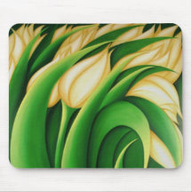Tulipanes poner crema de Pascua Tapete De Raton