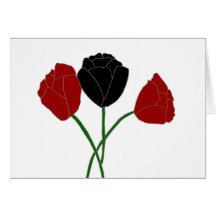 tulipanes tarjeta