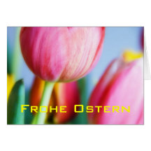 Tulpen de memoria • Osterkarte Felicitacion