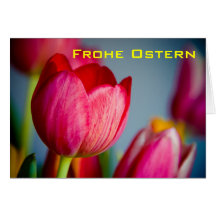 Tulpen de memoria • Osterkarte Tarjetón