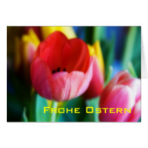 Tulpen de memoria • Osterkarte Tarjetón