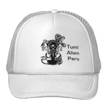 Tumi Alien Peru Gorros Bordados