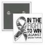 Tumor cerebral - lucha a ganar pin