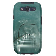 Túnel azul del hielo galaxy SIII carcasa