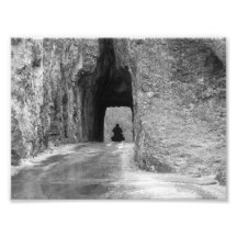 Túnel de la carretera de las agujas fotografia