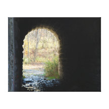 Túnel secreto impresiones en lienzo estiradas