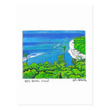 Túneles Kauai Tarjetas Postales