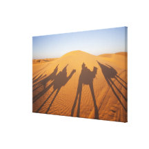 Túnez, área de Ksour, Ksar Ghilane, ergio magnífic Impresión En Lona Estirada