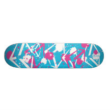 Turquesa de Glo del día Patines Personalizados