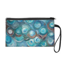 Turquesa y cobre Swirlies
