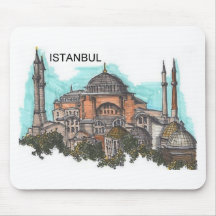 Turquía Estambul Hagia Sophia (por St.K) Alfombrilla De Raton