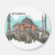 Turquía Estambul Hagia Sophia (por St.K) Iman De Frigorífico