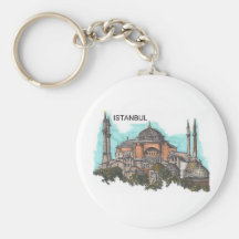 Turquía Estambul Hagia Sophia (por St.K) Llaveros