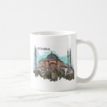 Turquía Estambul Hagia Sophia (por St.K) Tazas De Café