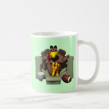 Turquía y fútbol tazas de café