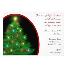 "Twas invitaciones del árbol" del navidad de la no Comunicados