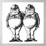 Tweedledum y Tweedledee Posters