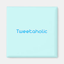 Tweetaholic Iman Para Frigorífico