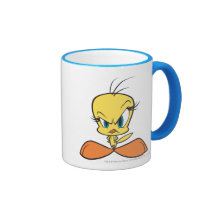 Tweety enojado tazas