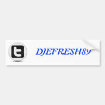 Twitlogo Pegatina De Parachoque