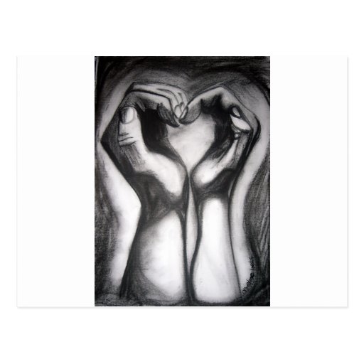 twohands - un corazón postal