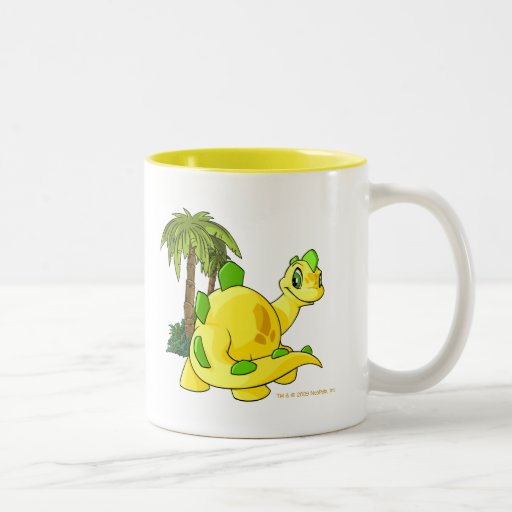Tyrannian Chomby amarillo que mira Taza